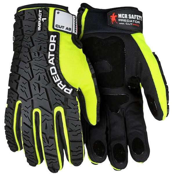 Mcr Safety Gloves, Predator Multi-Task CutPro Alycore, S - PD2905AS