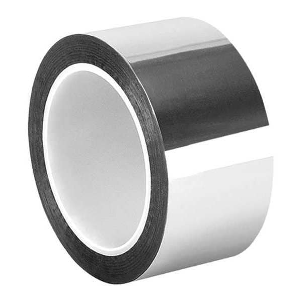 Cinta de película de poliéster de 3M, plateada, 3 "x72yd. - 3M 850 3 X 72YD - PLATA