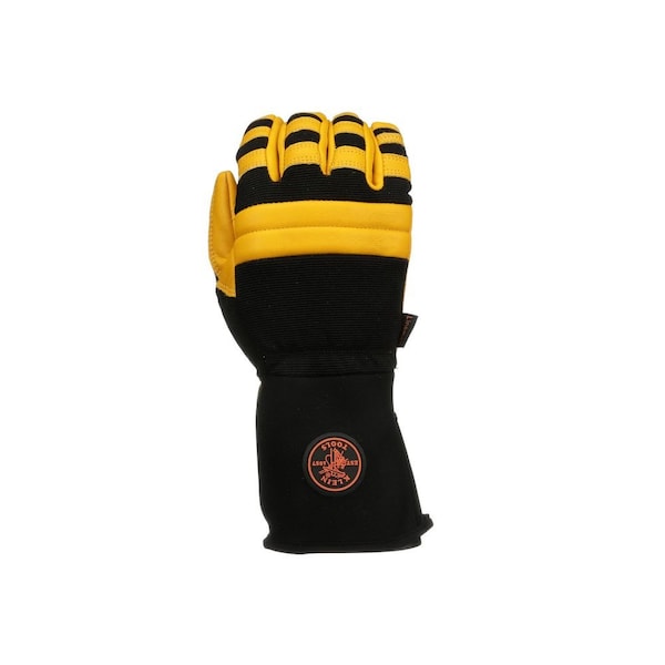 Klein Tools Lineman Work Glove, Neoprene Cuffs with Side Vents Cuff, M, 1 PR - 40080