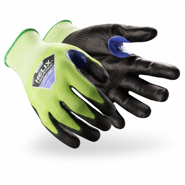 Hexarmor Safety Gloves, , Tacky; Textured Palm, Elastic, Green, 1 PR - 3060-L (9)