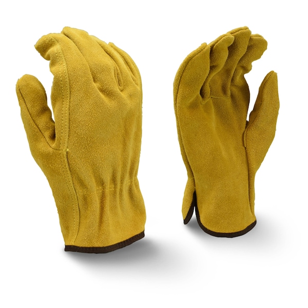 Radians Leather Drivers Gloves, Leather, Russet, M 1 PR - RWG4020M