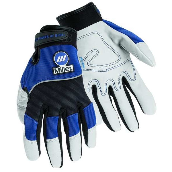 Miller Electric ArcArmor Welding Gloves, Reinforced Thumb, Premium Cowhide, XL, 1 PR - 251068