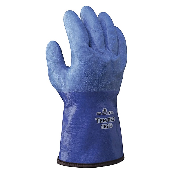 Showa Cold Protection Cut-Resistant Gloves, Acrylic Lining, Blue, L - 282L-09