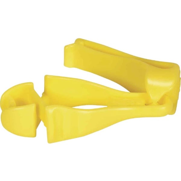 Ergodyne Glove Holder Clip, Non-Conductive Acetal Copolymer, Holds (1) Pair of Gloves , Lime - 3405