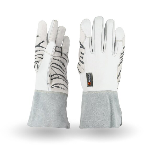 Eureka Safety Vibration Reduction Gloves, 5-400 Hz, Cut Level 2, Spark Resistant - Size 8 - IMPVIBLEATHER-8