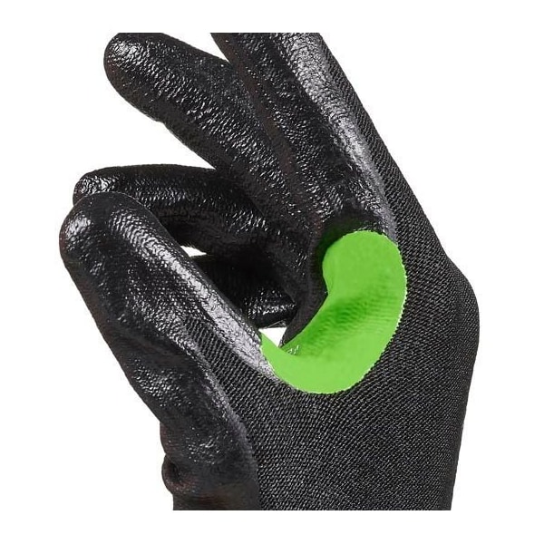 Honeywell Cut-Resistant Gloves, Cut Level A4 , Dipped , Nitrile , Smooth , 9 1 PR - 24-0913B/9L