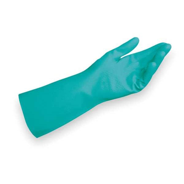 Mapa Cleanroom Gloves, 5 ISO Class, Nitrile, 13 in L, 11 mil, Green, 72 PK - A10CR