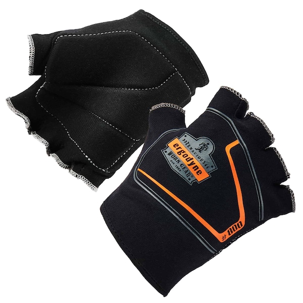 Ergodyne Black Glove Liners, L, PR - 800