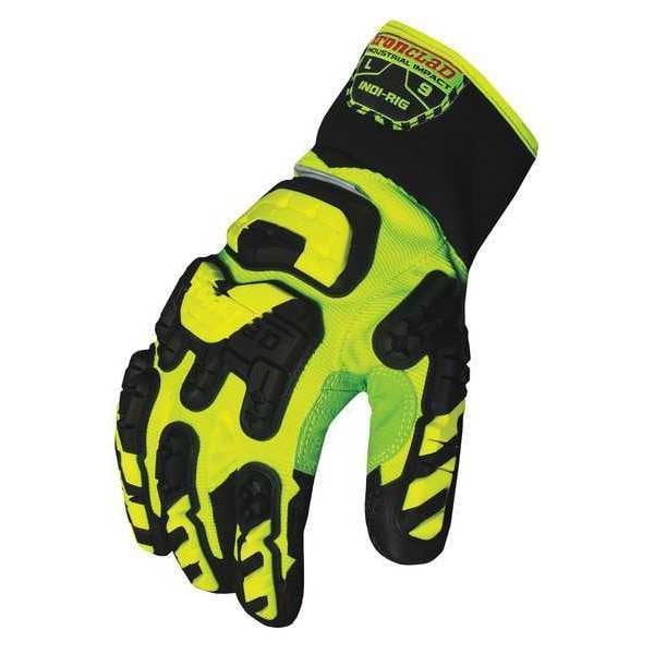 Ironclad Performance Wear Impact Gloves, 3XL, Slip On Closure, PR - INDI-RIG-07-XXXL