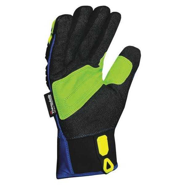 Ironclad Performance Wear Impact Gloves, 3XL, Slip On Closure, PR - INDI-RIG-07-XXXL