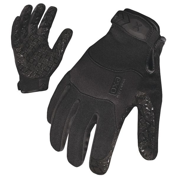 Ironclad Performance Wear Tactical Glove, Size M, Black, PR - EXOT-GBLK-23-M