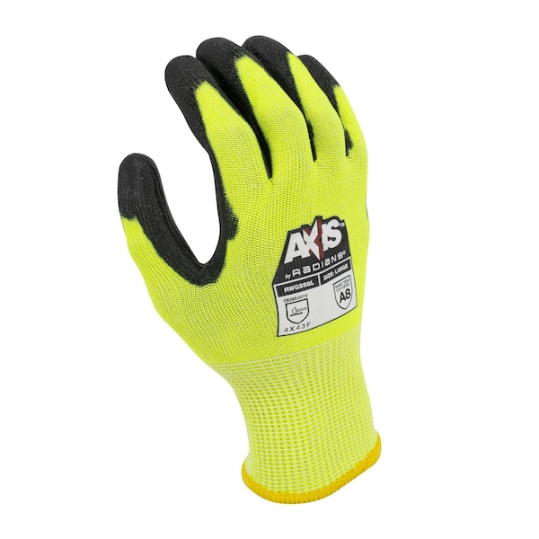 Radians Cut-Resistant Coated Gloves, Cut Level A7 , Polyurethane , XL 1 PR - RWG558XL