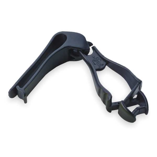 Ergodyne Glove Clip Holder, Belt Clip, Squids 3405 Series, Holds Gloves & Gear, Black - 3405