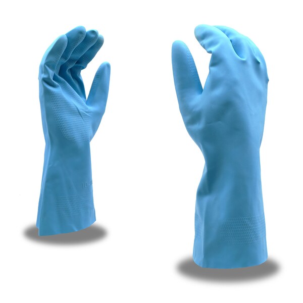 Cordova Blue, Premium Unsupported Latex Gloves - Size 10, 12PK - 4260