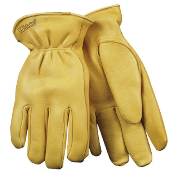 Kinco Men's Outdoor Driver Work Gloves Gold L 1 pair - 90HK-L