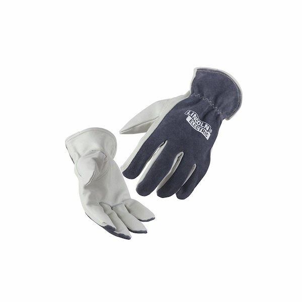 Lincoln Electric Leather Drivers Gloves, Leather, Grey, L - K3769-L