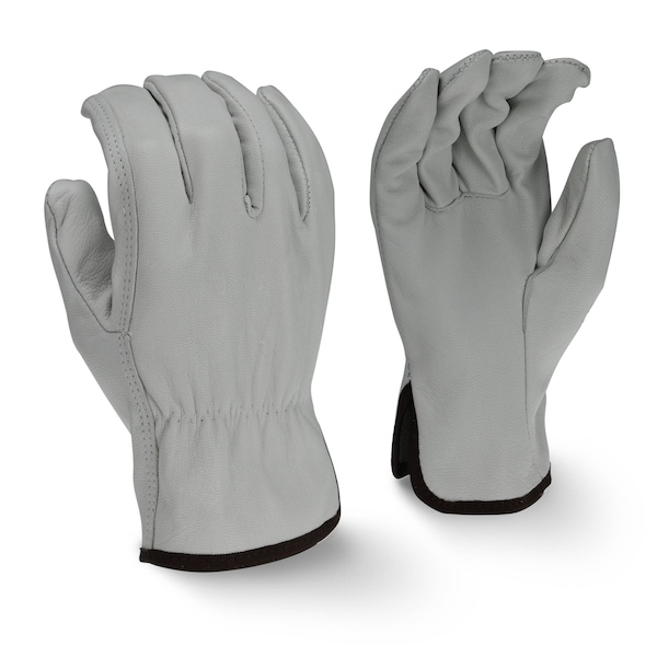 Radians Leather Drivers Gloves, Leather, Gray, XL 1 PR - RWG4740XL