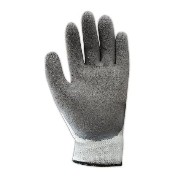 Showa Textile Gloves, Palm Coat, Gray, M 12 PK - 451-08