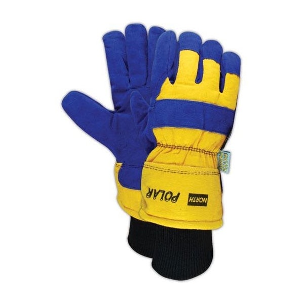 Honeywell North North Polar 706465NK Insulated Split Leather Palm Gloves - 70/6465NK/S