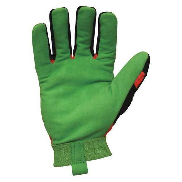 Ironclad Performance Wear Impact Gloves, S, Hi-Vis Orange/Green, PR - LPI-CC5-02-S