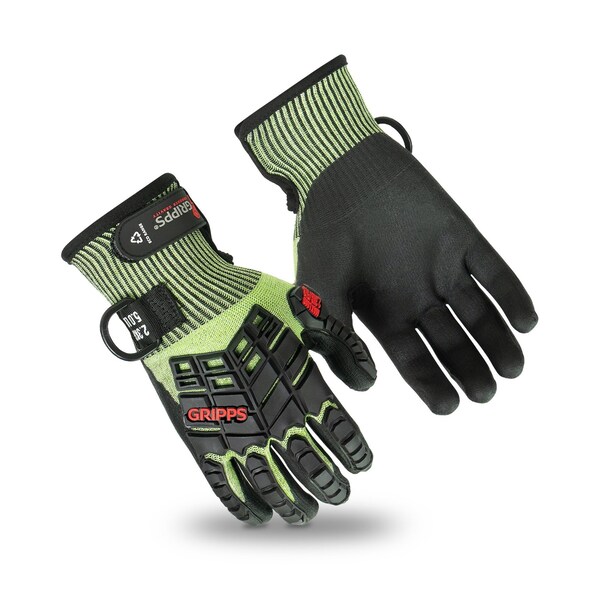 Gripps C5 Eco Impact Glove, Size L, 12PK - S21628-L-12PK