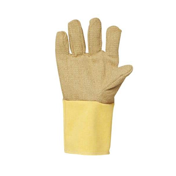 National Safety Apparel Thermal Gloves, PBI/Kevlar(R), 600 Degrees F Max Temp., Brown, Regular, 1 PR - G64PBVB07214