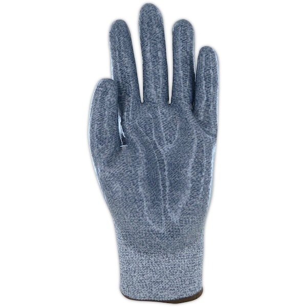Magid Cut Resistant Gloves, Silicone, 6 Abrasion Level, Salt & Pepper, 1 PR - GPD487-12