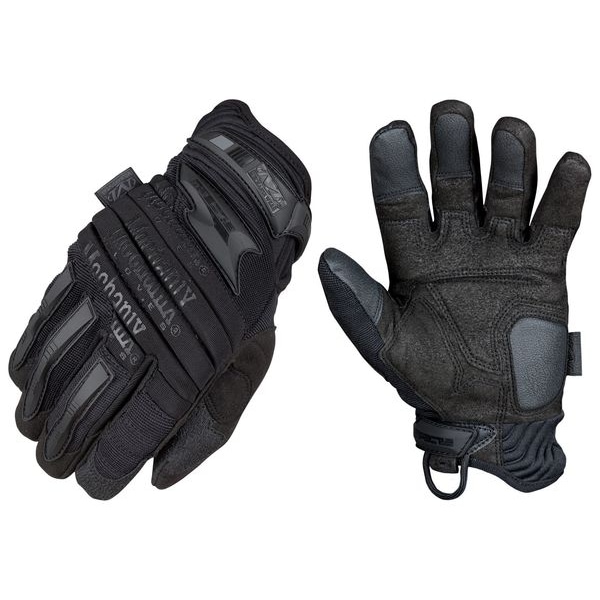 Mechanix Wear Tactical Glove, L, Black, PR - MP2-F55-010