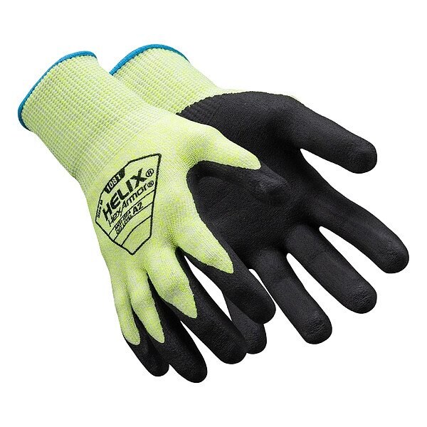 Hexarmor Knit Gloves, Cut Level A2 , Nitrile , Textured 1 PR - 1081-XXL (11)