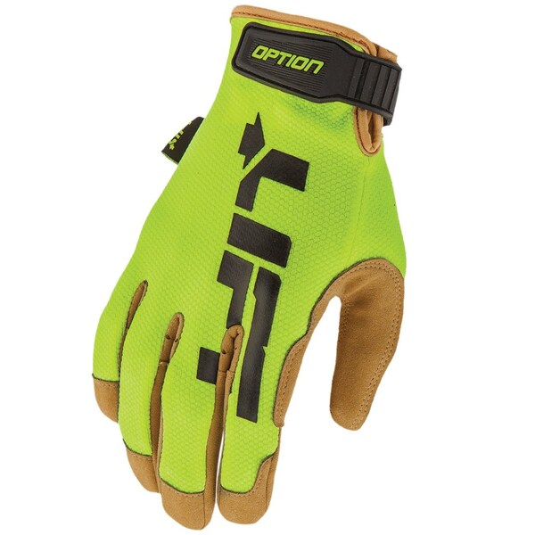 Lift Safety OPTION Winter Glove HiViz Thinsulate Lining - GOW-17HVBR1L