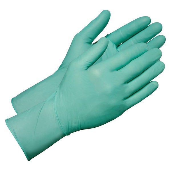 Ansell NeoTouch, Disposable Gloves, 5 mil Palm, Neoprene, Powder-Free, XL, 100 PK, Green - 25-201 XL