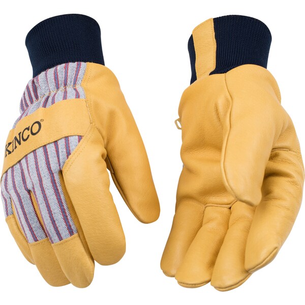 Kinco Kinco Men's Outdoor Knit Wrist Work Gloves Yellow XL 1 pair - 1927KW-XL