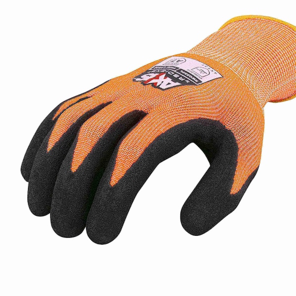 Radians Cut Resistant Coated Gloves, A6 Cut Level, Nitrile, L,  - RWG559TL
