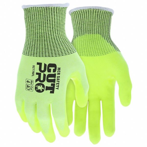 Mcr Safety Cut-Resistant Glove, Cut Level A7 , Nitrile , L ( 9 ) 12 PK - 9277NFL