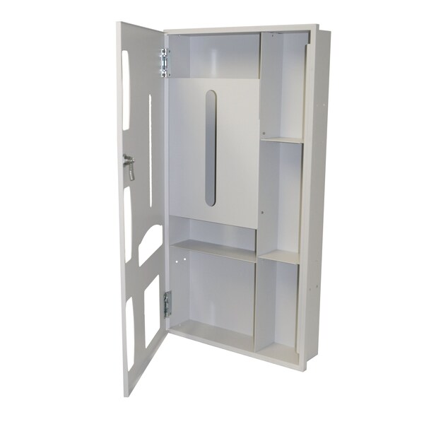 Bowman Dispensers Semi-Recessed PPE Dispensing System - Space Saver - RE501-0012