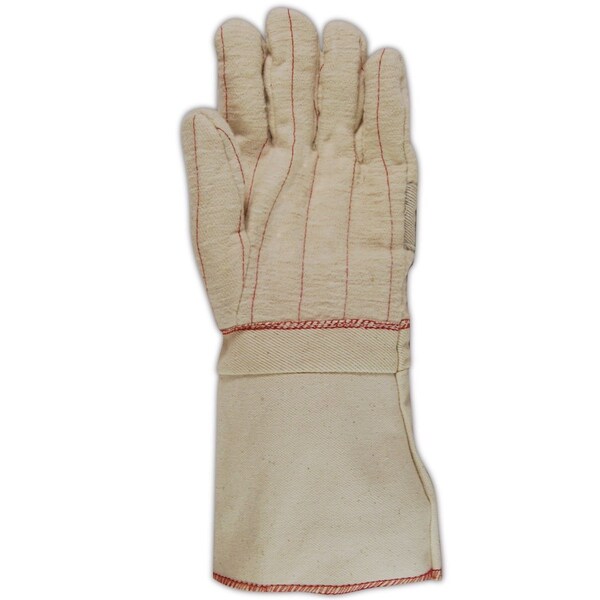 Magid Heater Beater 24 oz Cotton Canvas Hot Mill Gloves, 12PK - 3977KTNEG