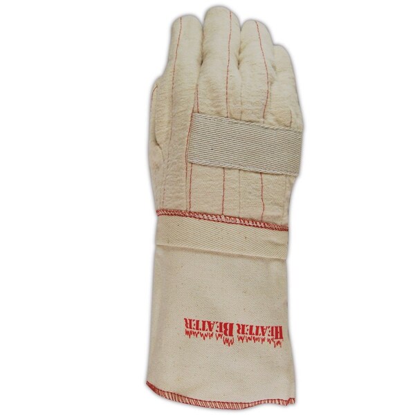 Magid Heater Beater 24 oz Cotton Canvas Hot Mill Gloves, 12PK - 3977KTNEG