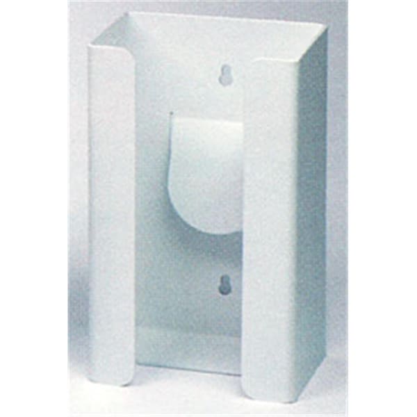 Ceo RackEm Racks 1-Box Vertical Plastic Glove Dispenser - White Heavy- Duty Plastic - CE2435986