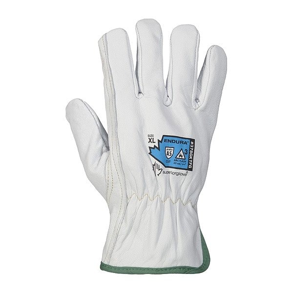Superior Glove Goat Skin Kelvar(R) Gloves Lnd Sm, PR - 378GKTFG-S