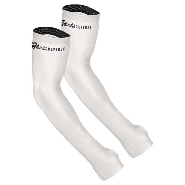 Farmers Defense Farmers Defense L/XL Polyester/Spandex Cream Protection Sleeves - SLV-CRM-LXL