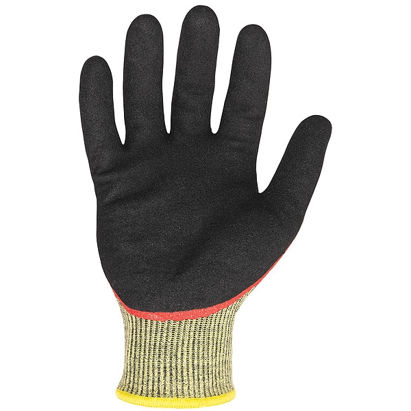Ironclad Performance Wear Pyro Heat-Resistant Glove, 284  Degrees F Max Temp., Knit Cuff Yellow/Black, L ( 9 ), 1 PR - R-PYR-04-L