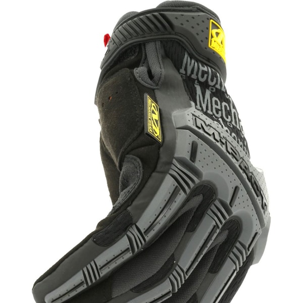 Mechanix Wear M-Pact Impact Resistant Work Gloves, Vibration Absorption, TPR, Black/Gray, XL, 1 Pair - MPT-58-011