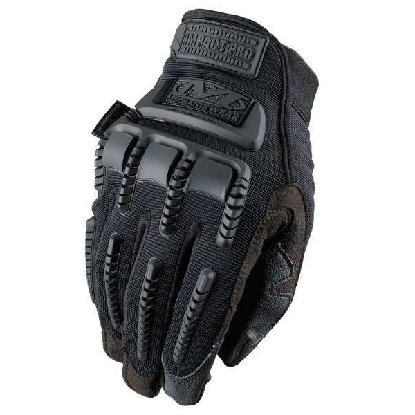 Mechanix Wear Tactical Glove, L, Black, PR - MP-F55-010