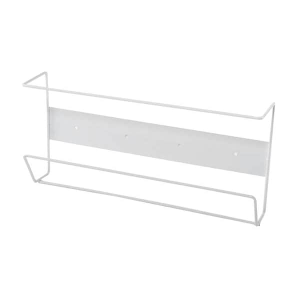 Zoro Select Glove Box Dispenser, Enamel-Coated Steel Wire, Holds (3) Boxes , White , 8"H x 16"W x 4"D - 6GKY2