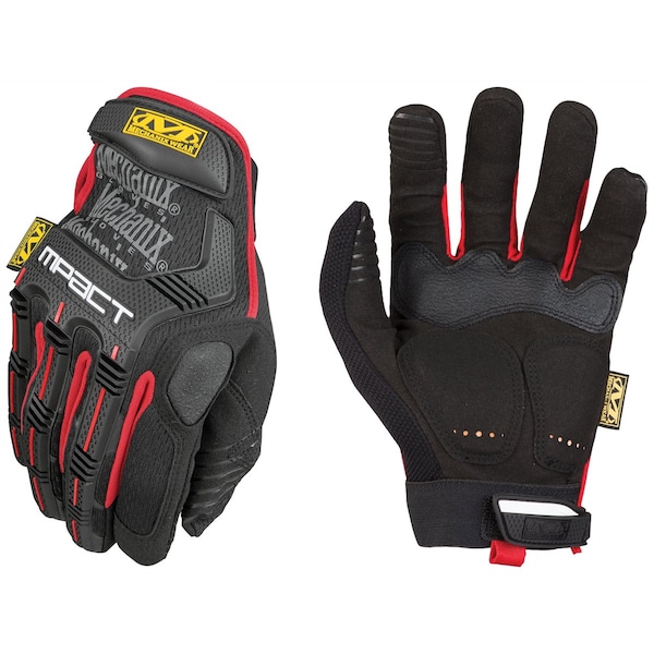 Mechanix Wear LRG Mpact Glove D30 HI IMP BLKRED - MECMPT-52-010