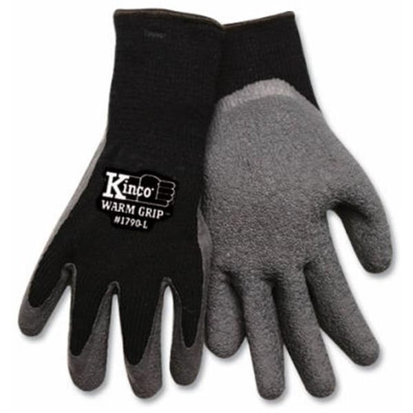 Kinco Kinco 1790 XL Men Cold Weather Latex Coated Knit Glove - Extra Large - 120080