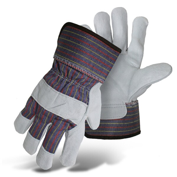 Boss Boss Men's Indoor/Outdoor Gunn Cut Work Gloves Multicolor L 1 pair - 4094
