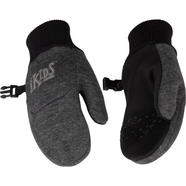 Kinco Kinco Child's Outdoor Winter Mittens Black/Gray S 1 pair - 2960T-KS