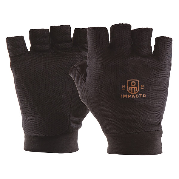 Impacto Anti-Vibration Glove, XS, Half Finger, PR - BG50510
