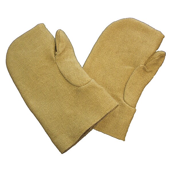 Zetex Plus Knit Gloves, Slip-On, Beige, 1 PR - 2100037